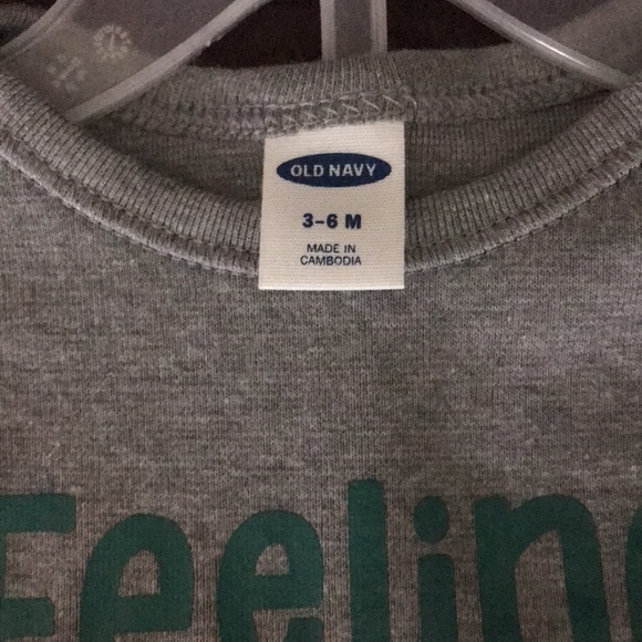 Old Navy 2-Piece Set (Onesie and Pants) Size 3-6 Months Baby Boy Feeling Bright - Picture 2 of 6